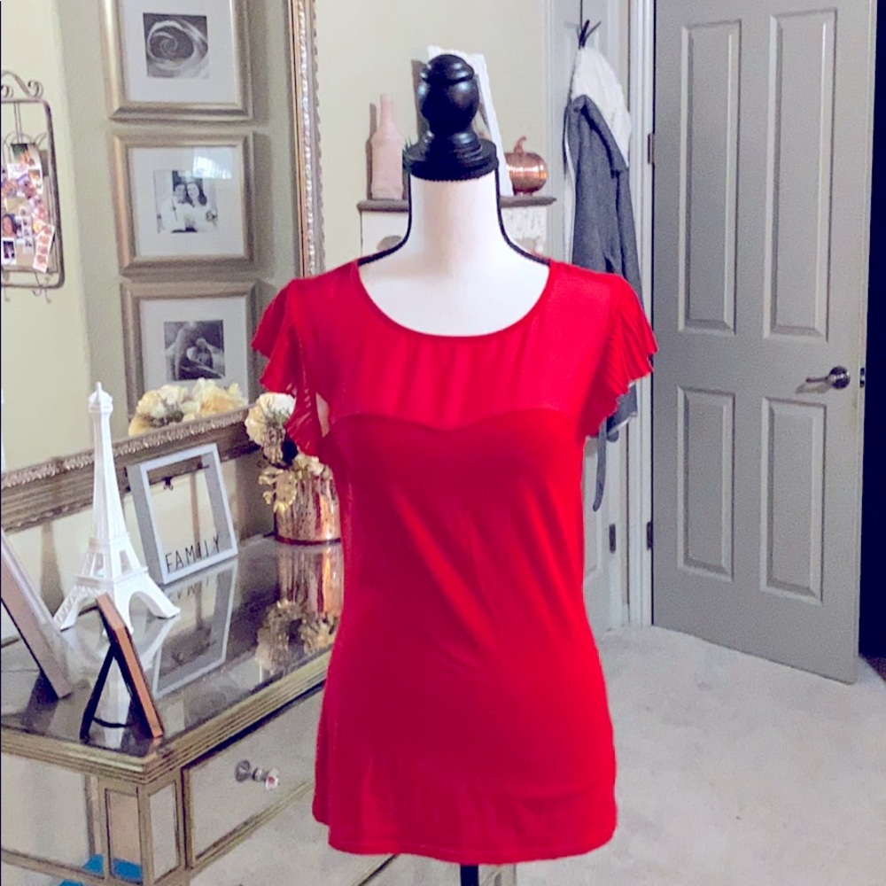 Beautiful ❤️ Red Express Blouse